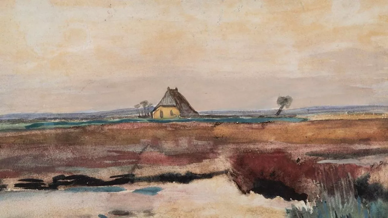 Drents Museum koopt zelden tentoongesteld aquarel van Van Gogh