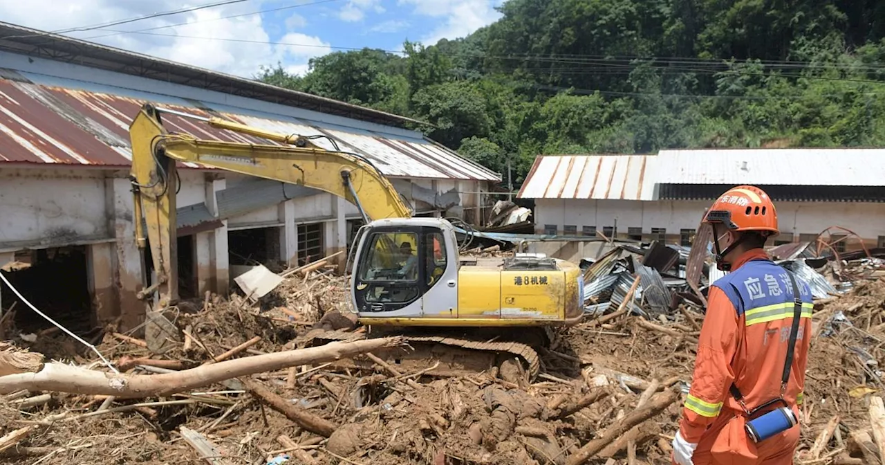 38 Tote nach schweren Regenfällen in China