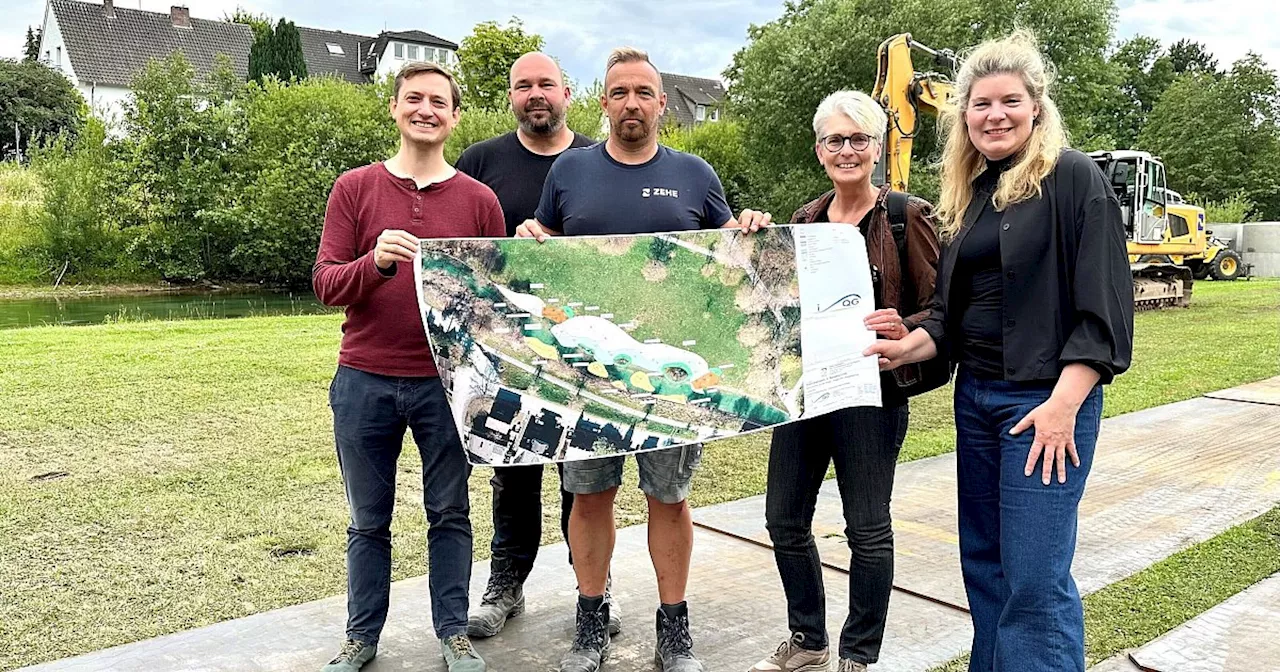 „Ein Stück Stadtnatur“: Umgestaltung der Paderwiesen zum Paderauenpark geht weiter