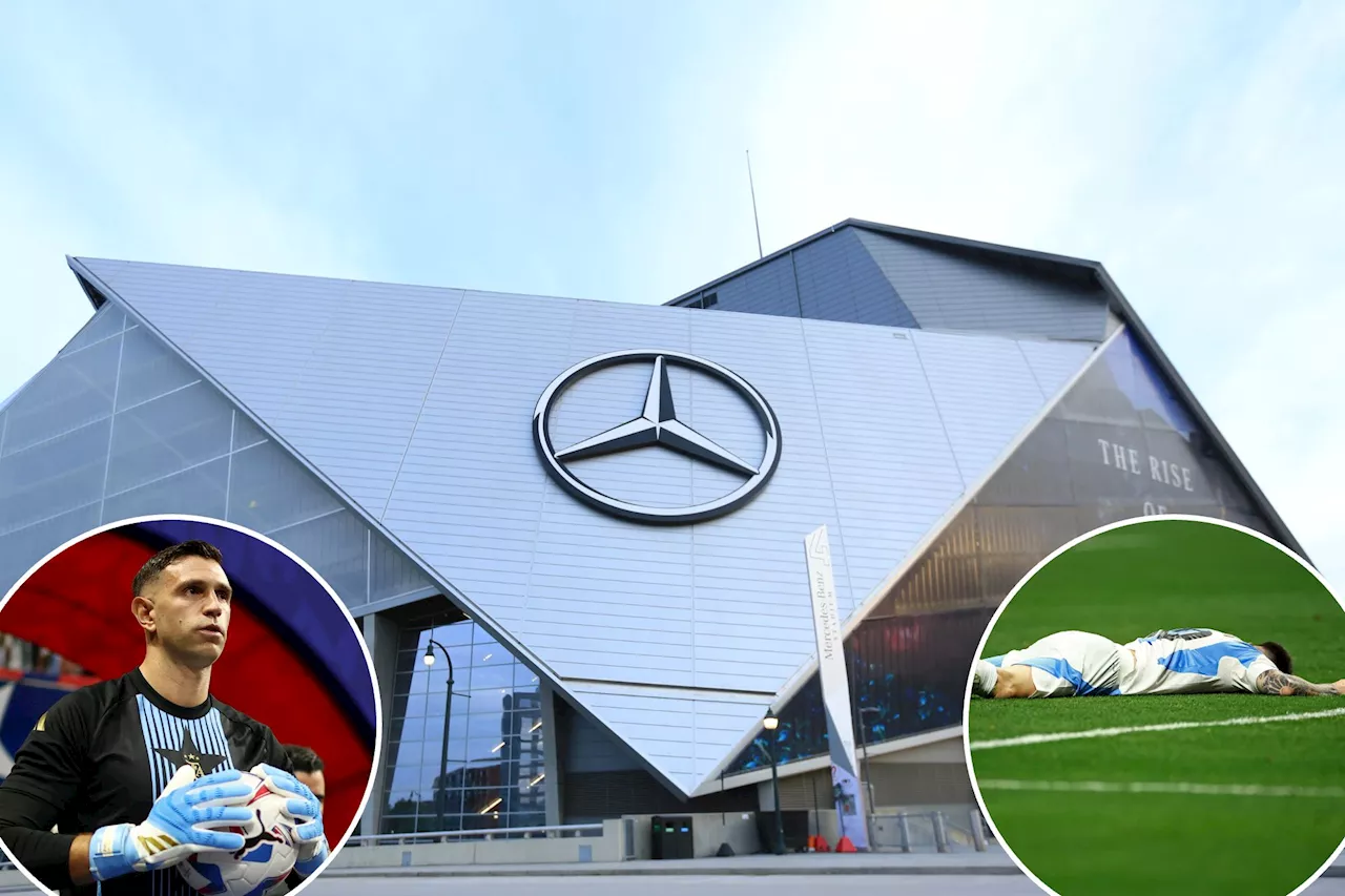 Argentina rips 'disaster' field at Mercedes-Benz Stadium for 2024 Copa America