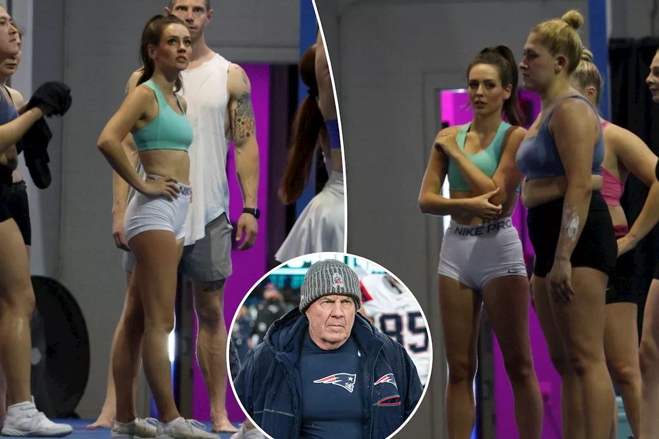 Bill Belichick's 24-year-old girlfriend Jordon Hudson spotted at cheerleading practice