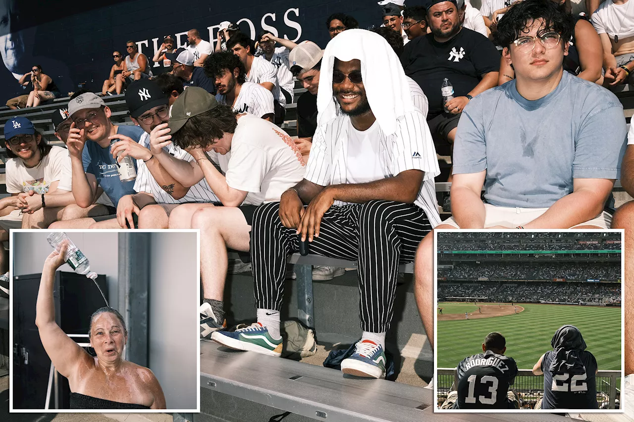 Bleacher Creatures brave scorching temps to watch Yankees get cooked: 'It kind of hurts'