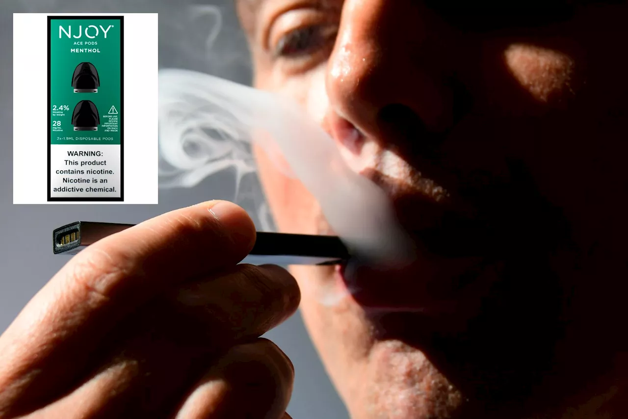 FDA approves first menthol flavored e-cigarettes from Altria's NJOY