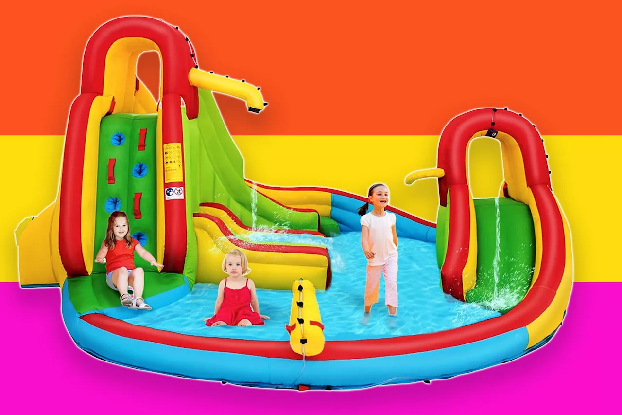 Hot deal alert: The Costway Kids Inflatable Water Park is 77% off at Walmart