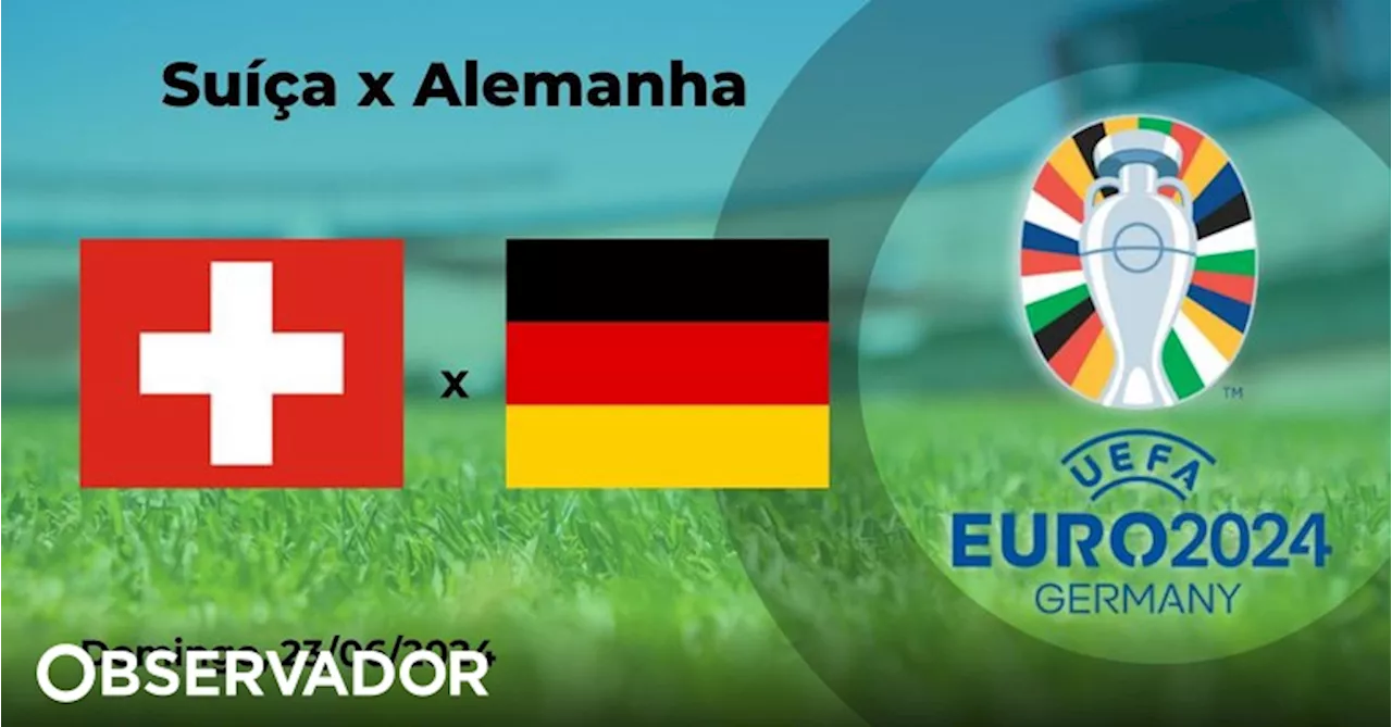 Prognóstico Suíça vs Alemanha - Euro 2024 (23/06/2024)