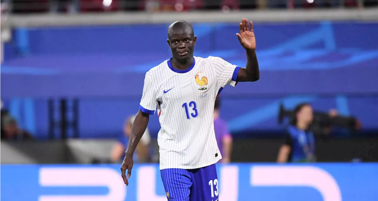 – France : l'exploit unique de N'Golo Kanté à l'Euro 2024