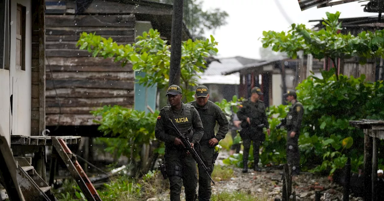 Seis policías cayeron en campo minado en el sur de bolívar, fueron trasladados hasta Barrancabermeja