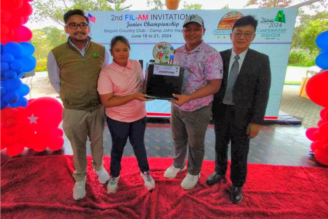 Caddie’s son Serdeña rules 2nd Fil-Am jungolf