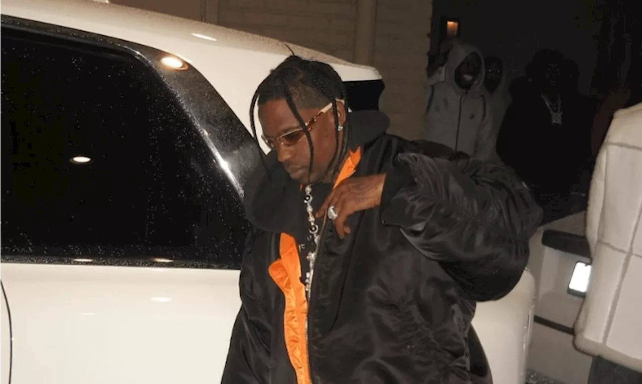 Rapper Travis Scott arrested for disorderly intoxication