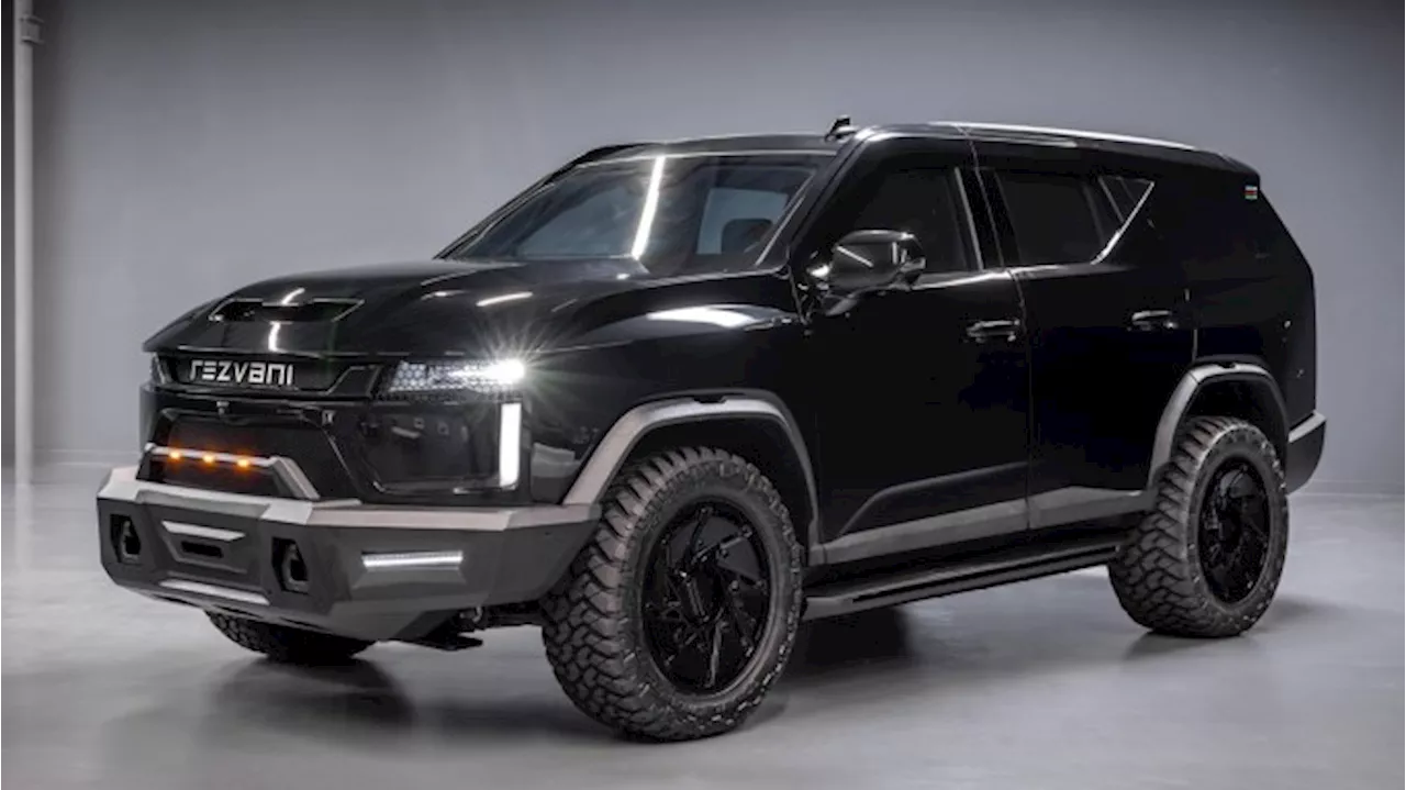 Rezvani’s Heavily Modified Cadillac Escalade Offers Bulletproof Armor and 700 Horses Under the Hood