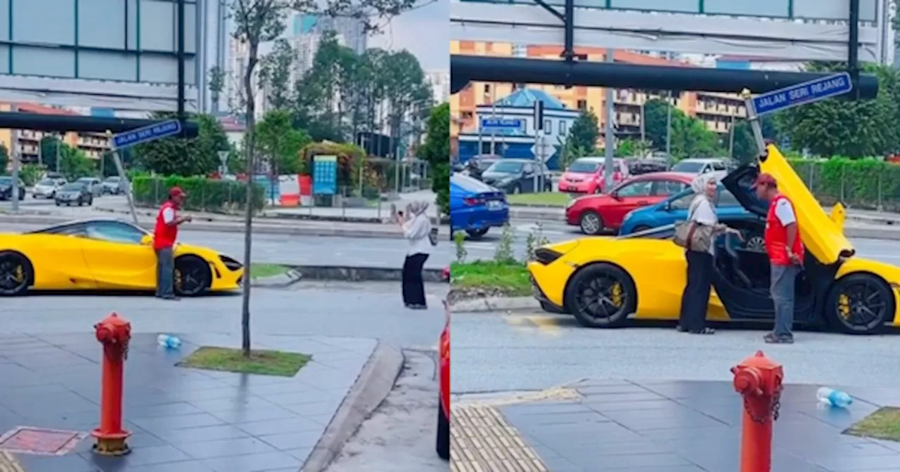 Pak Cik Teruja Jumpa McLaren, Tak Tahu Yang Ambilkan Gambar Adalah Pemilik Kereta Sendiri