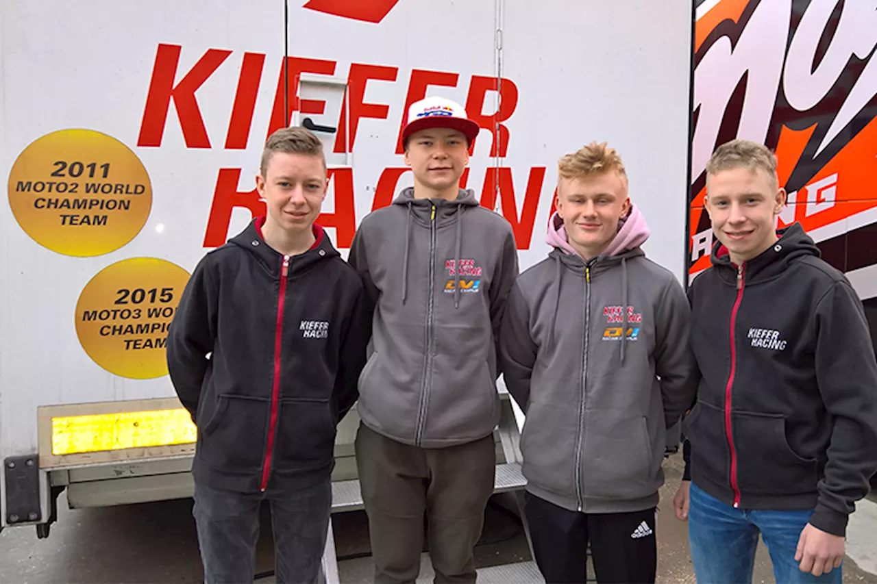 Kiefer Racing: Mit vier Fahrern in der Junioren-WM