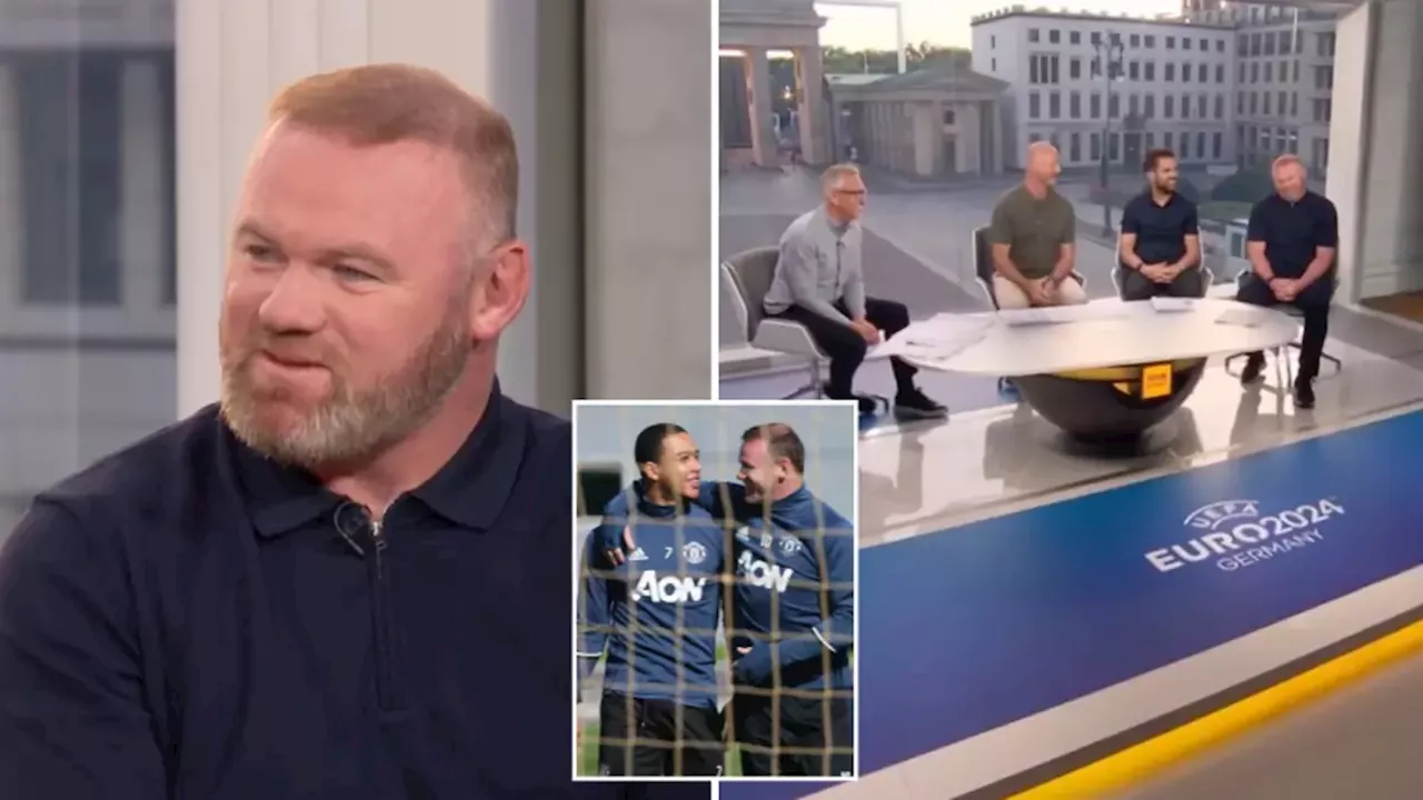 Wayne Rooney leaves panel in stitches after revealing how Memphis Depay turned up to reserve game