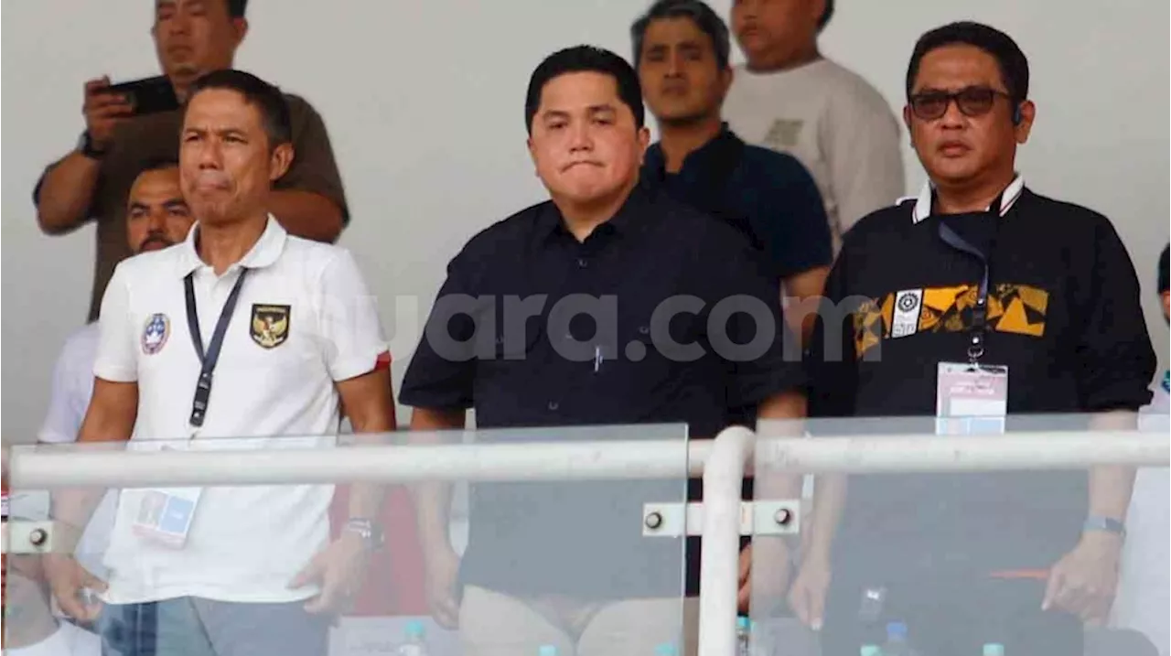 Erick Thohir Menghindar saat Ditanya Soal Ole Romeny dan Kevin Diks, Kenapa?