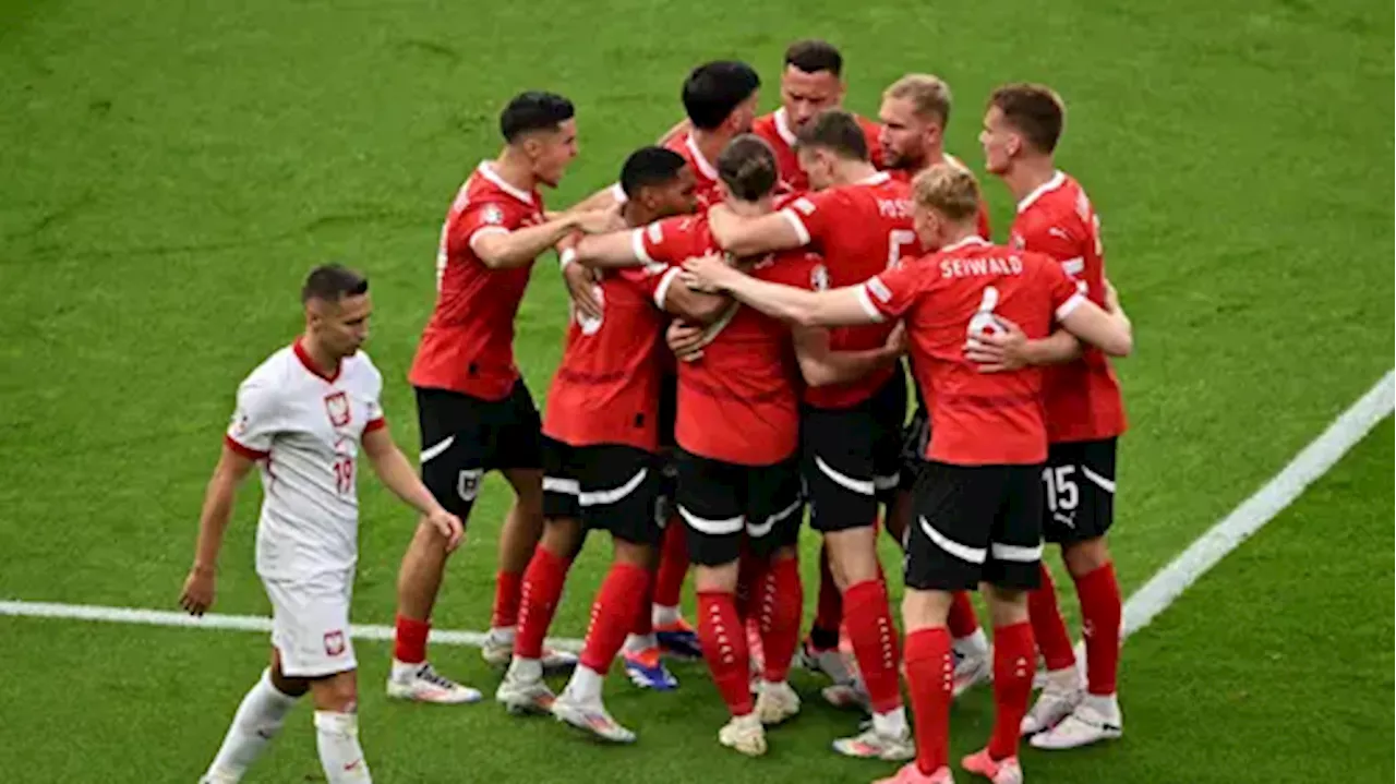 Austria down Poland to close on last 16 at Euro 2024