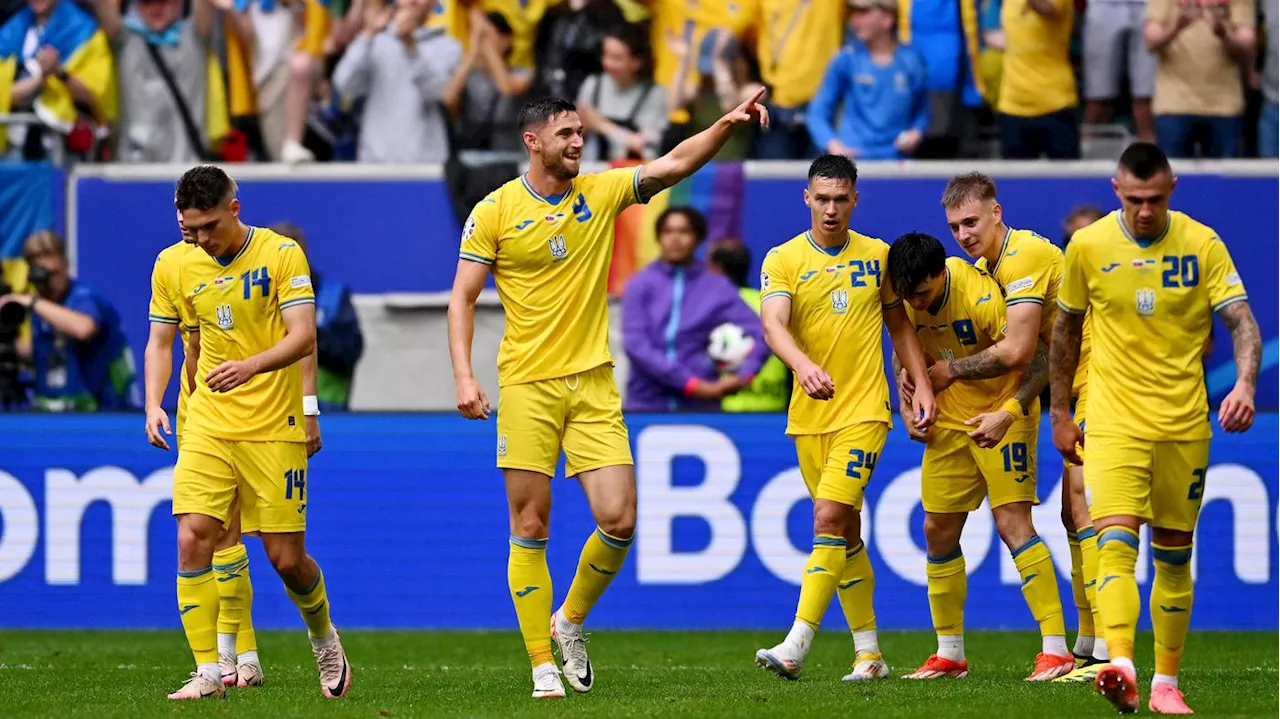 2:1 gegen die Slowakei: Ukraine holt ersten EM-Sieg und macht die Gruppe E spannend