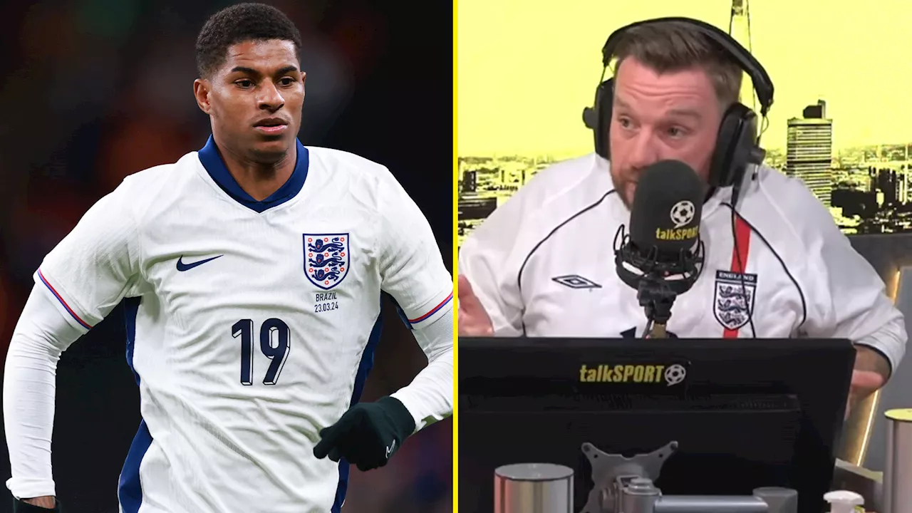 Jamie O’Hara agrees with Marcus Rashford’s brother whose social media post about England goes viral...