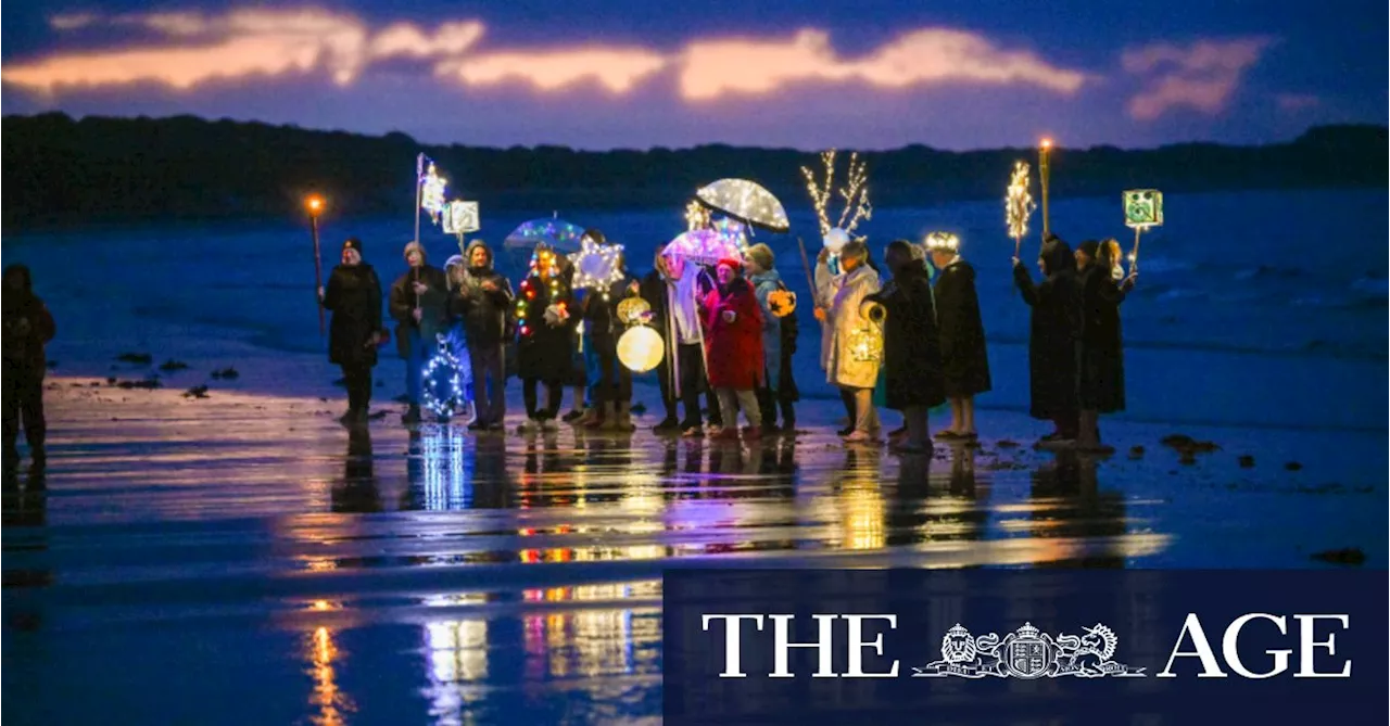 Think it’s cold? Try a dawn ocean swim on winter solstice