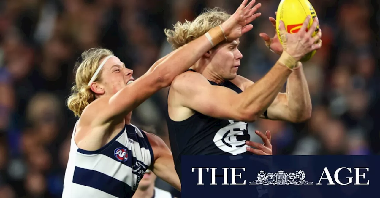 Tom De Koning gets the better of brother Sam as the Blues tame the Cats