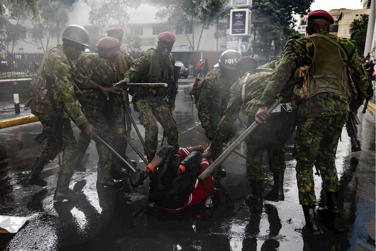 One dead after tax protests in Kenyan capital Thursday