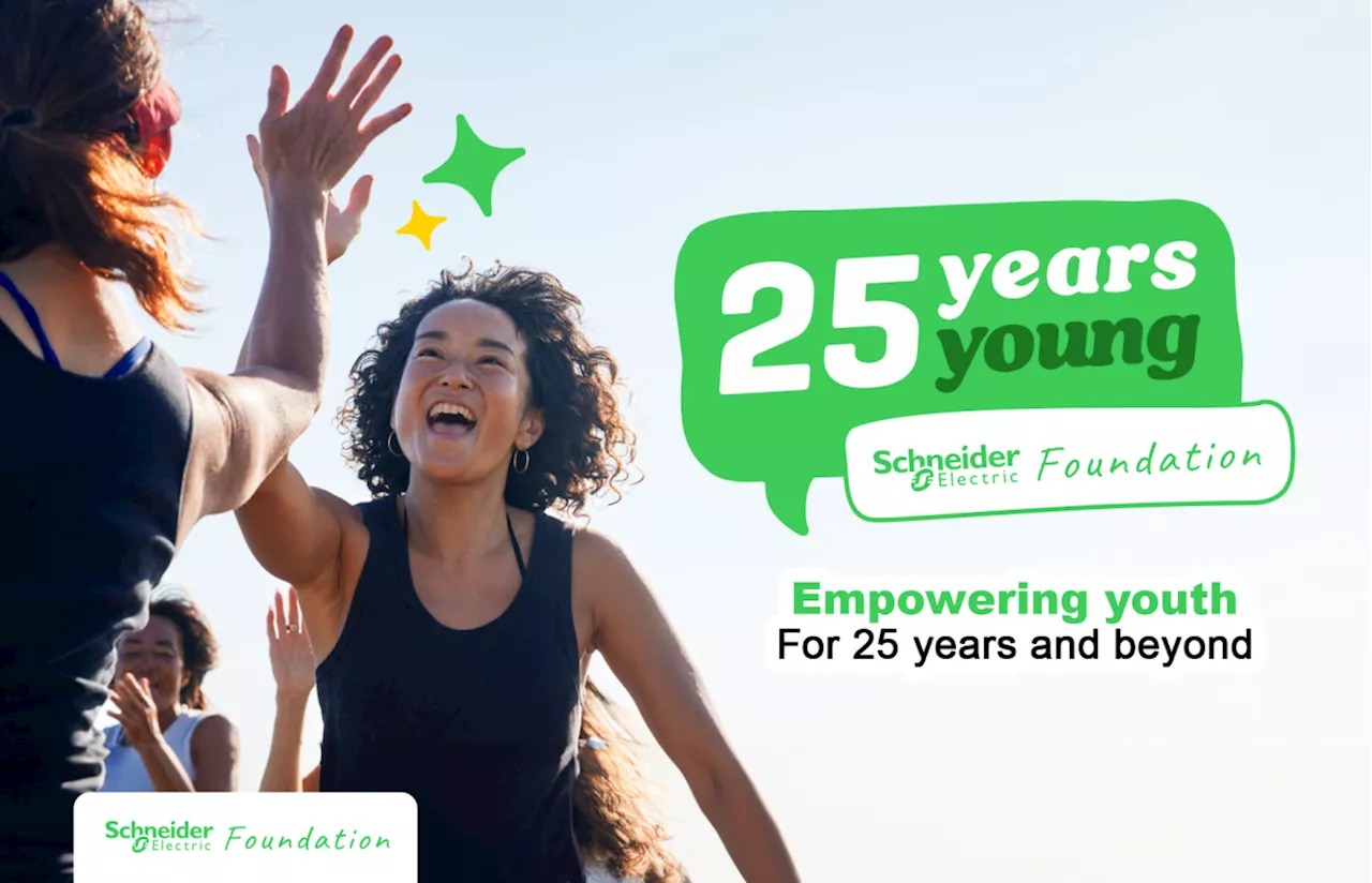 Schneider Electric Foundation launches 25 Years Young campaign