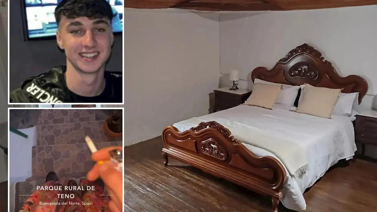 Haunting photographs show inside Tenerife Airbnb where Brit teenager Jay Slater partied before going...