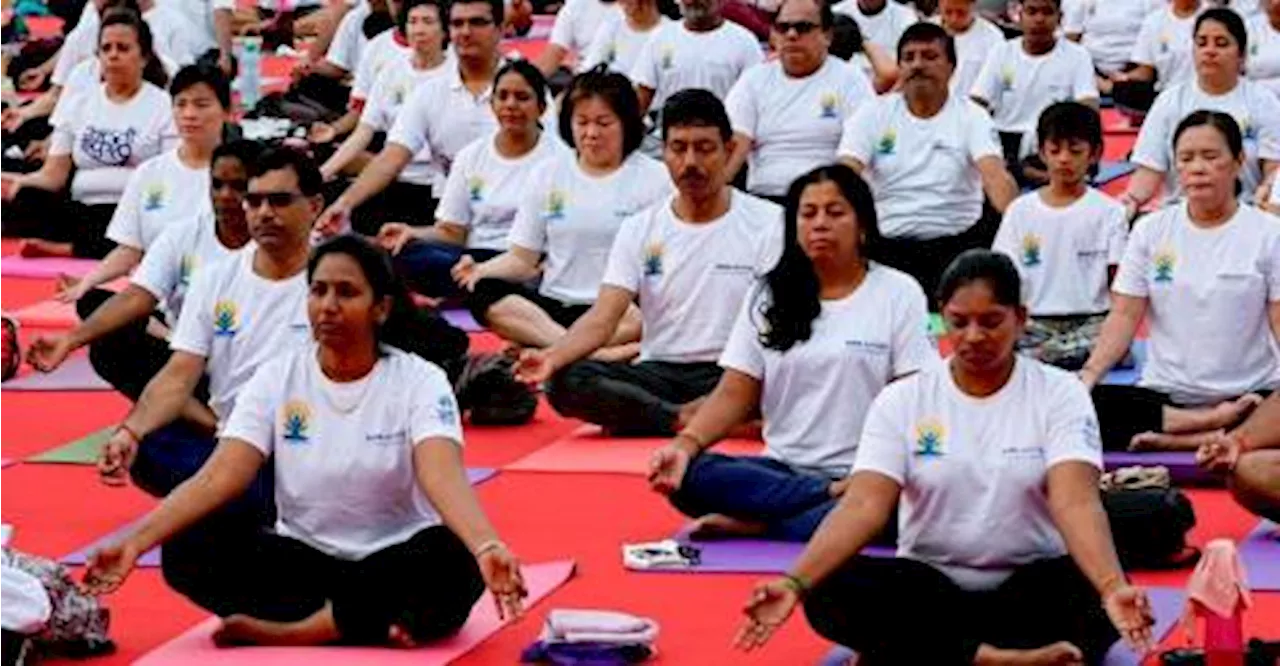 Indian mission in Kuala Lumpur observes 10th International Day of Yoga at Batu Caves