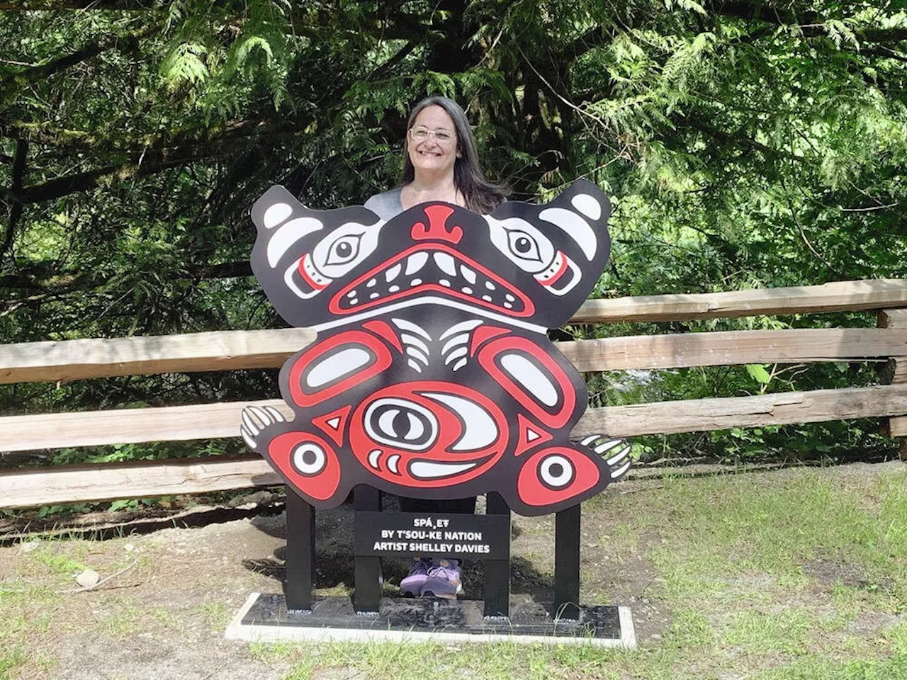 Art unveiled at Sooke Potholes on eve of National Indigenous Peoples Day