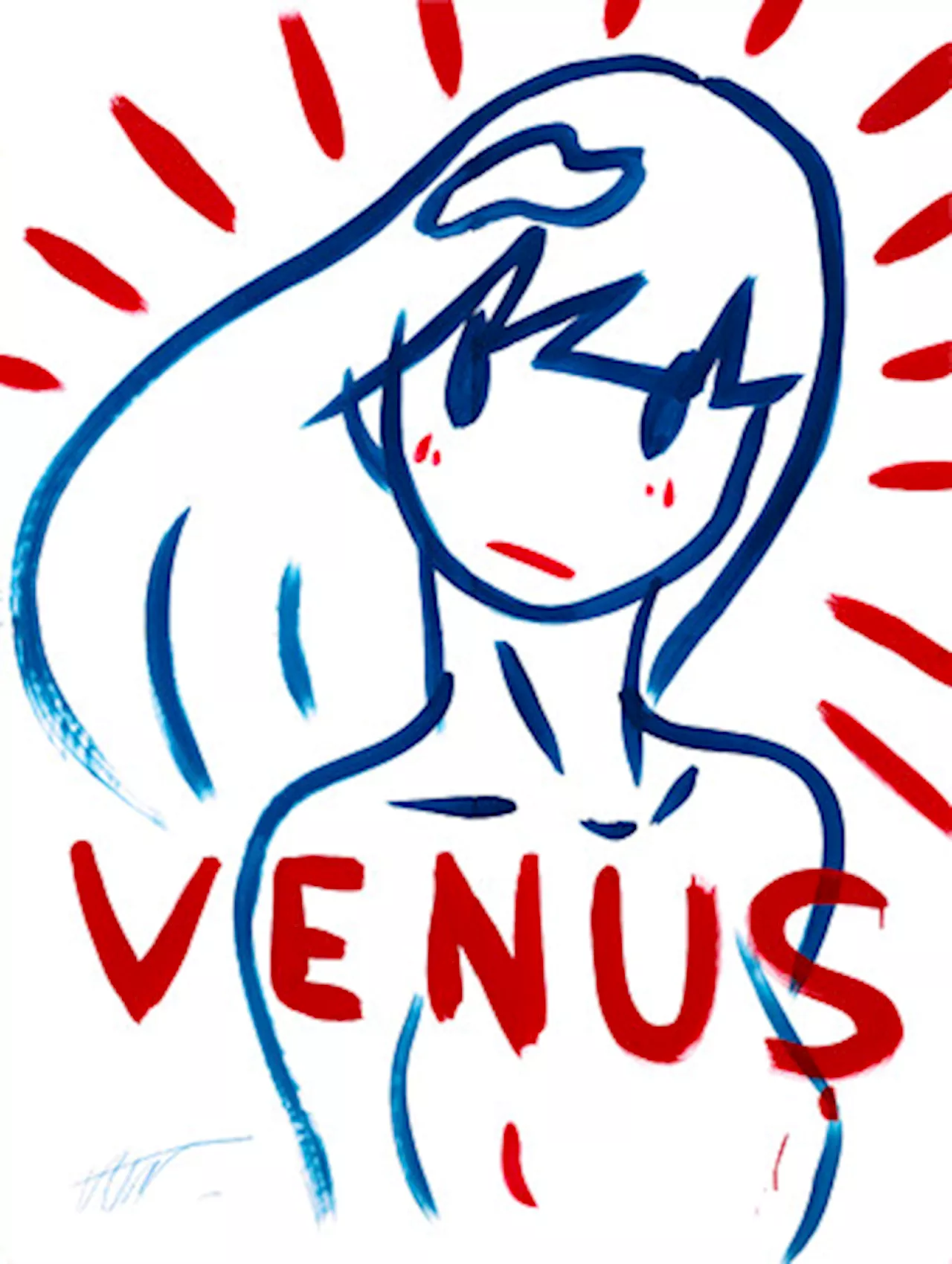 【銀座 蔦屋書店】天野タケルの個展「花とヴィーナス -Venus & Flower-」を6月28日（金）より開催。代表的なモチーフ“VENUS”で夏のたのしさを表現する。