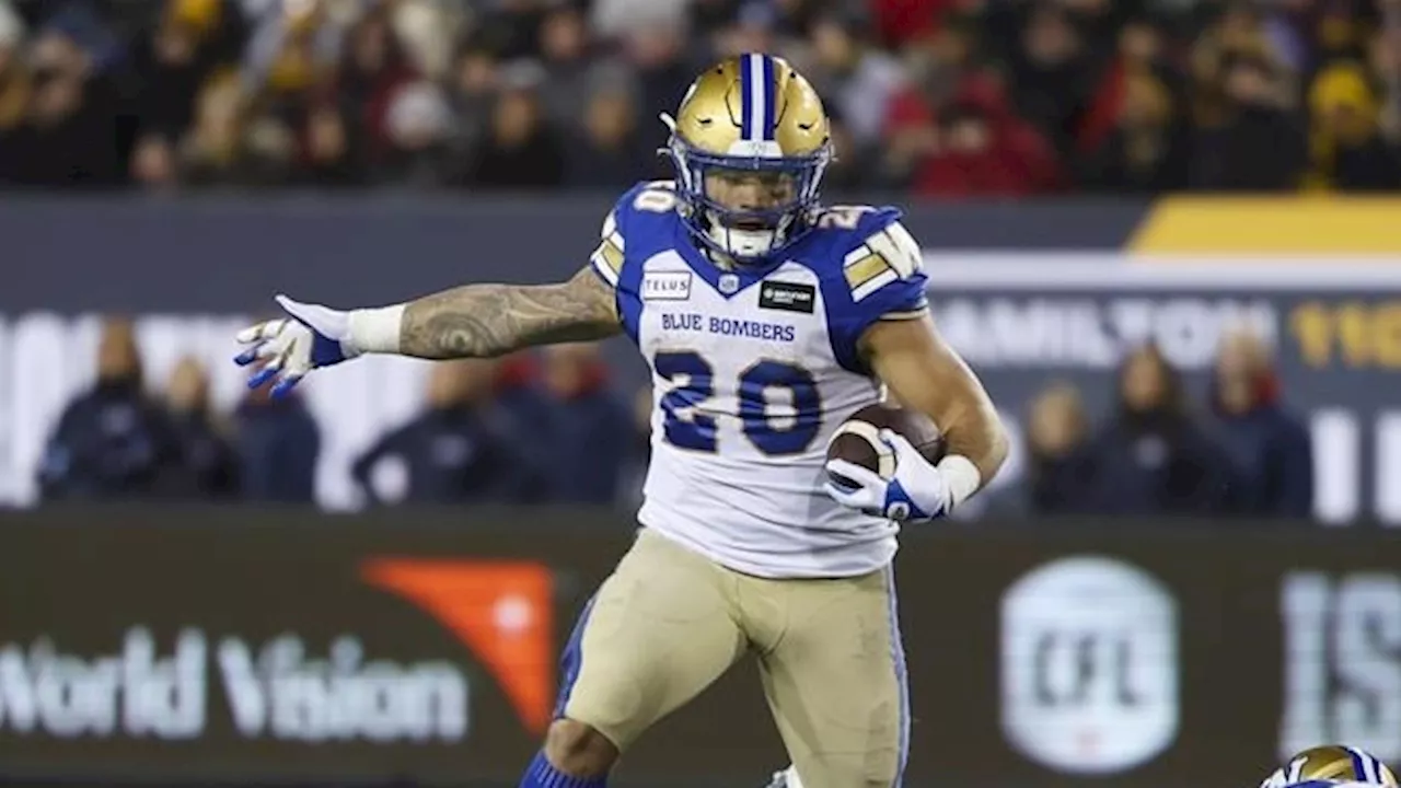 Oliveira returns from injury as Bombers host Lions on TSN