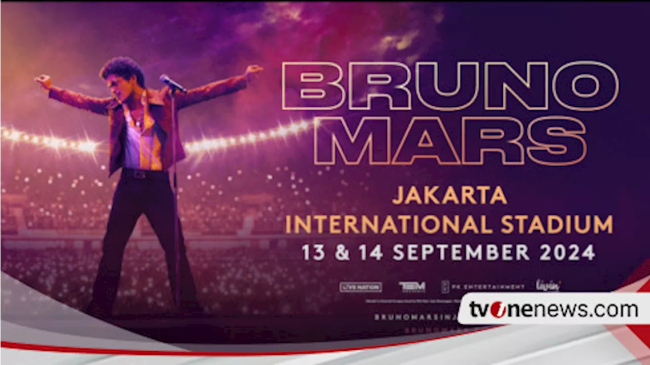 Bruno Mars Akan Konser di Indonesia, Bukan di GBK Tapi di JIS