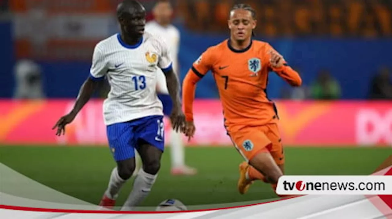 Hasil Euro 2024 Belanda vs Prancis: Gol De Oranje Dianulir, 'Timnas Pusat' Tahan Imbang Les Bleus