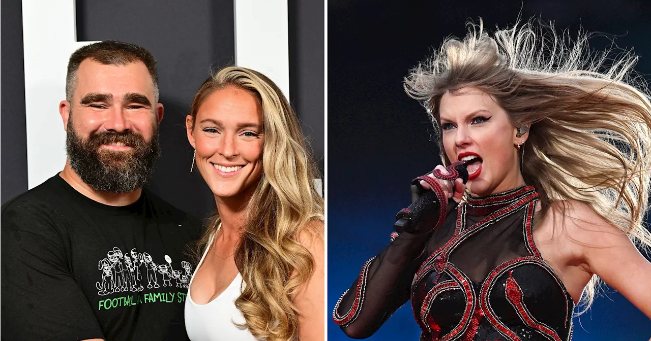 Jason Kelce, Kylie Kelce Attend Taylor Swift’s London Eras Tour