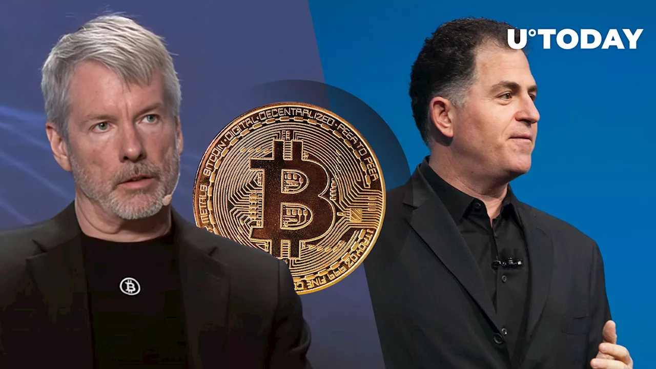 Michael Saylor Pitches Bitcoin to Dell CEO