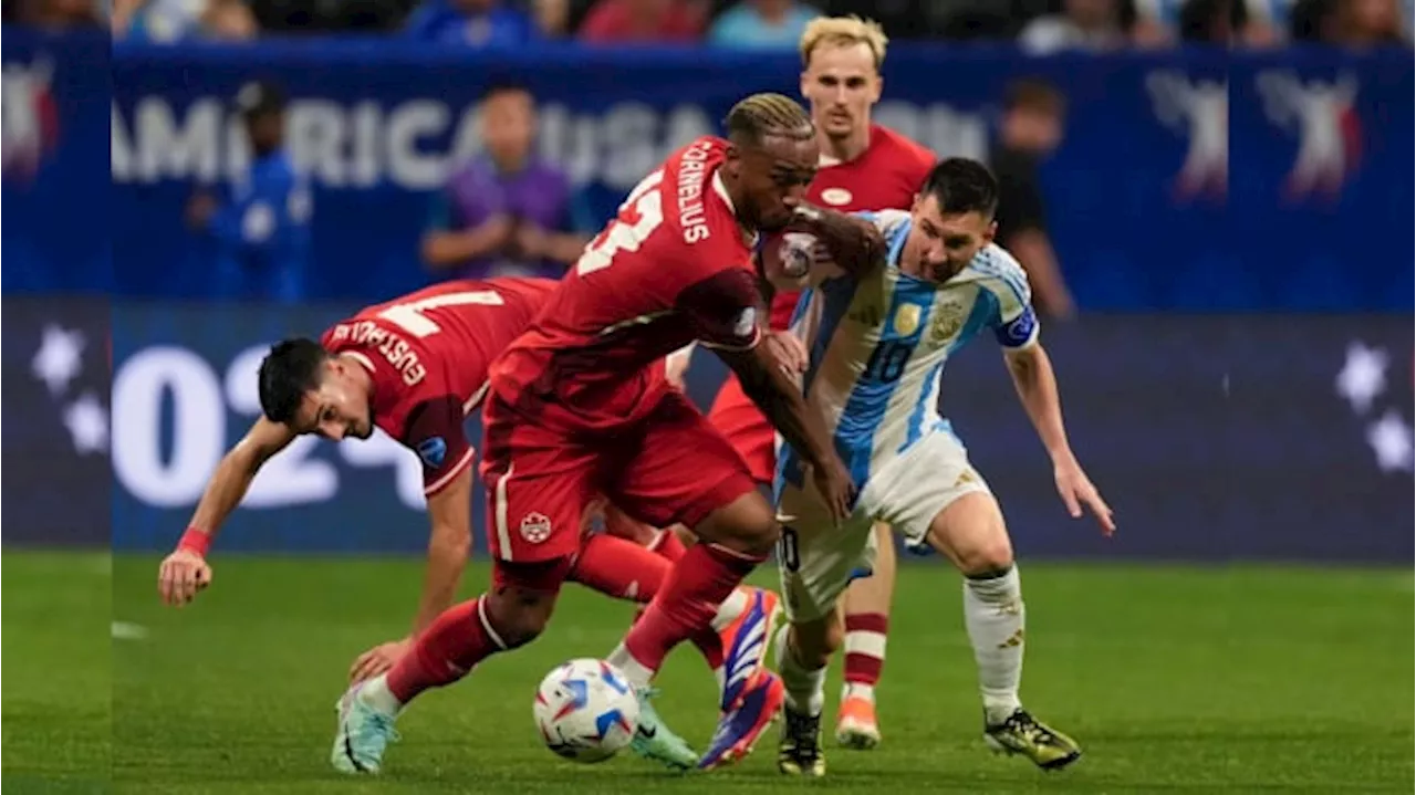 Hasil Pertandingan Argentina vs Kanada Copa America 2024, Lionel Messi Belum Habis