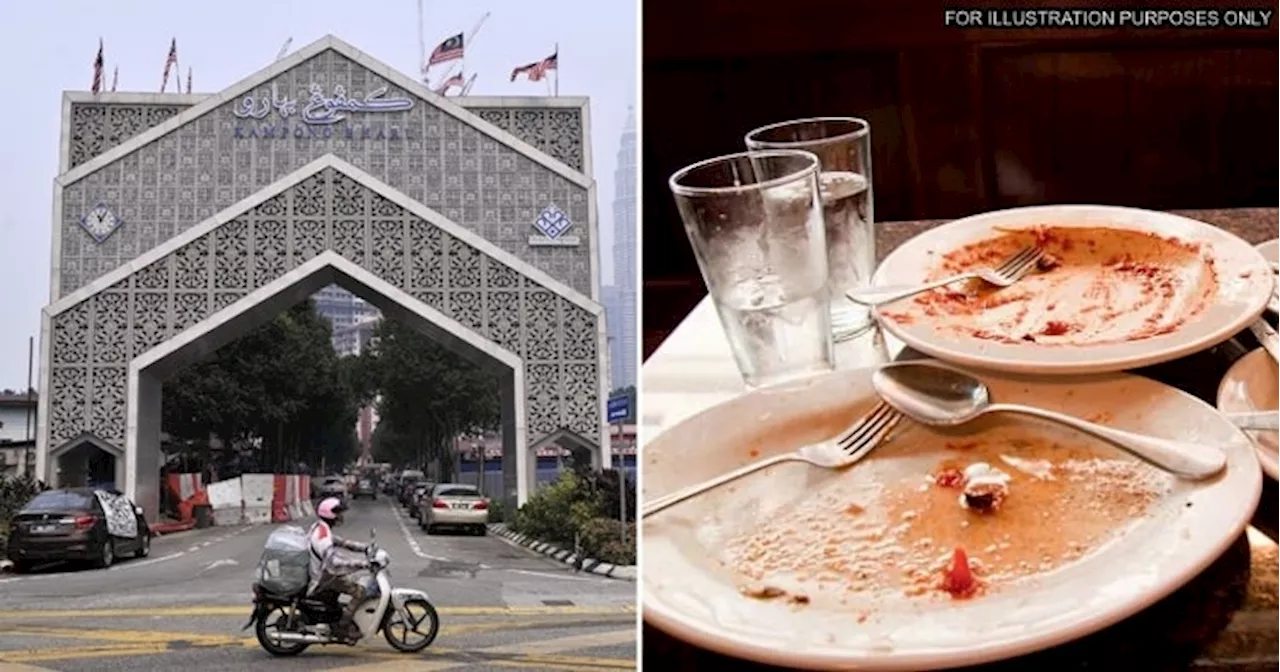 M'sian Dad Shocked to be Charged RM5 Extra by KL Restaurant as a 'Fine' for Leaving Table Messy