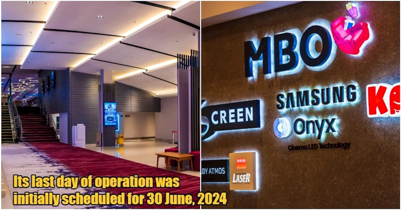 'We're grateful for your support' - MBO Cinemas in PJ Mall Announces Sudden Closure Effective TODAY