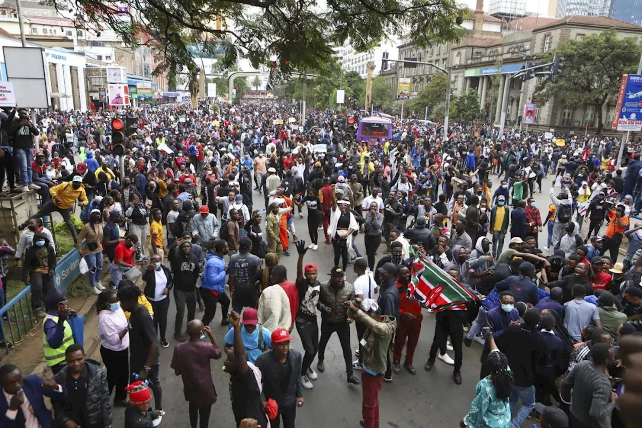 Thousands in Kenya demonstrate against proposed new taxes