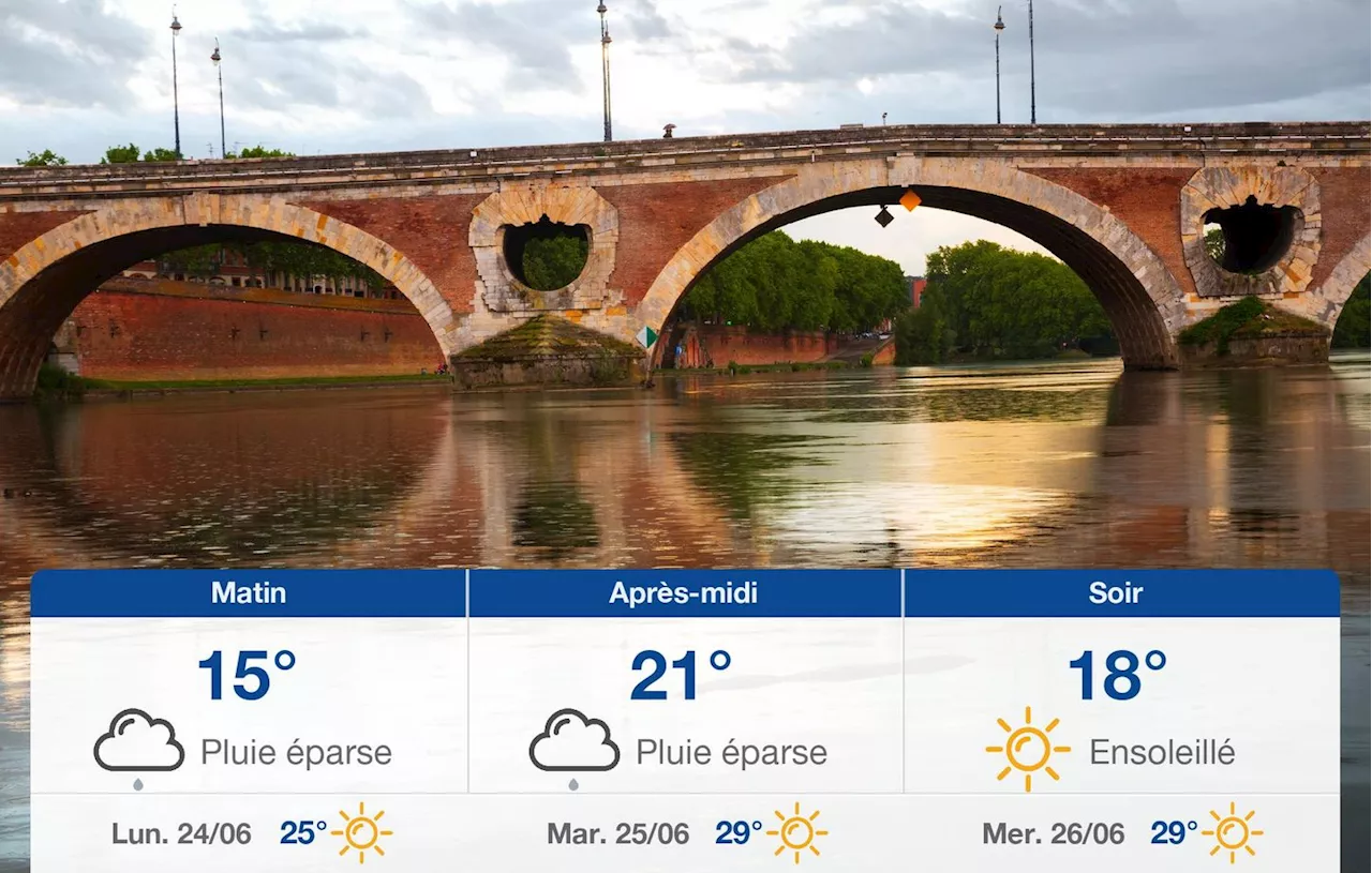 Météo Toulouse: prévisions du dimanche 23 juin 2024