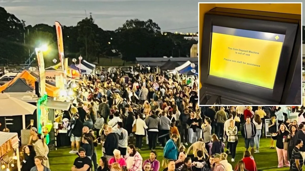 CommBank blamed as QLD business Street Feast sparks uproar by going cashless before backflip