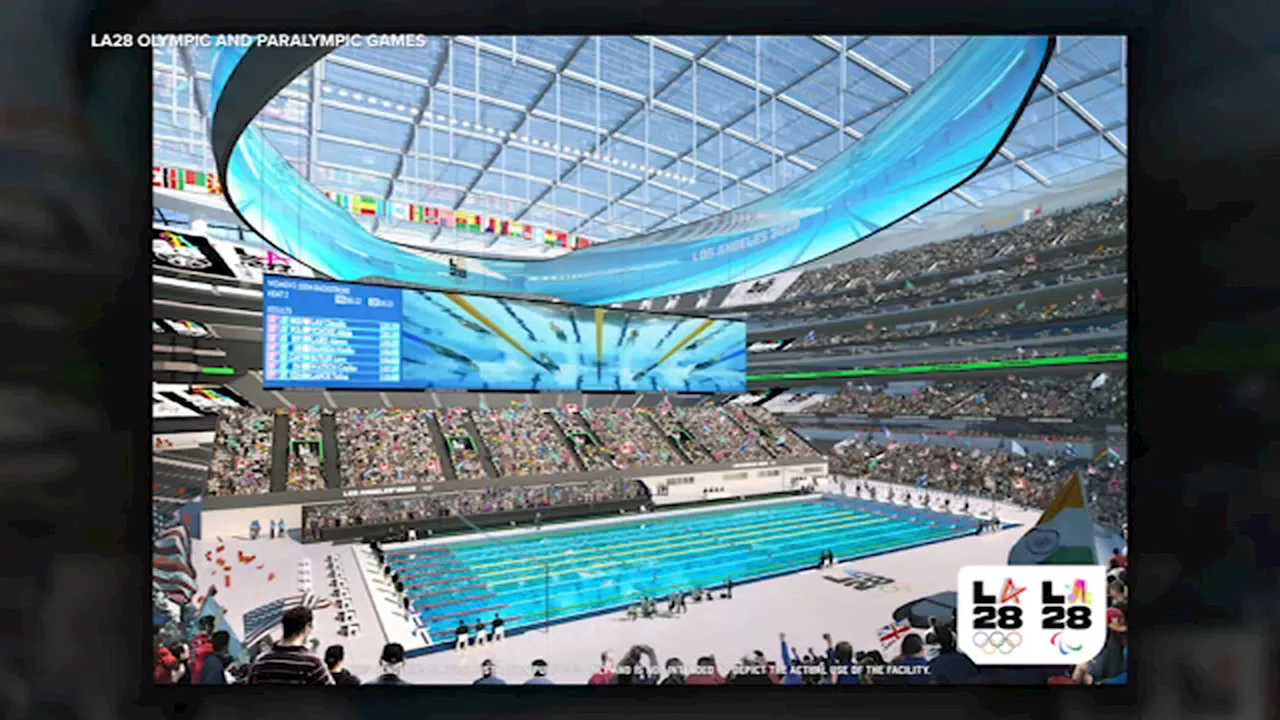 Organizers for 2028 Olympics in LA set swimming at SoFi Stadium, basketball at Intuit Dome