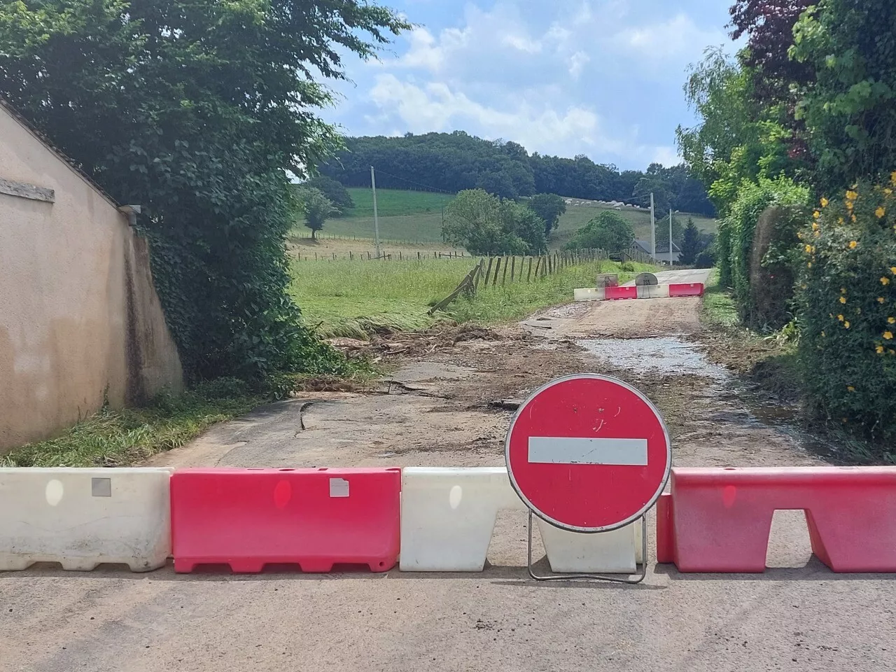 Orages dans le sud-est de la Sarthe : des images impressionnantes