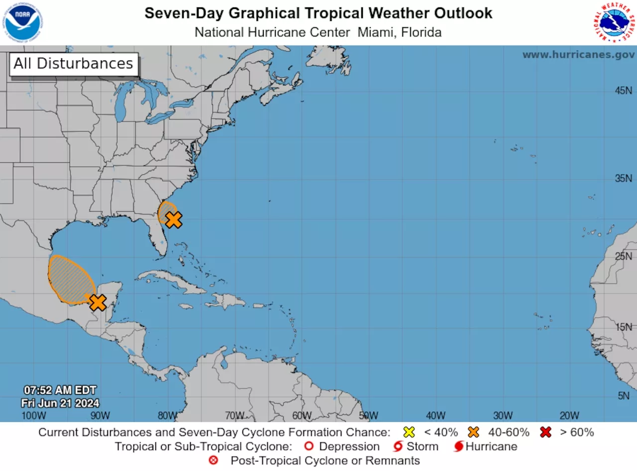 More tropical trouble in the Gulf? It’s possible this weekend