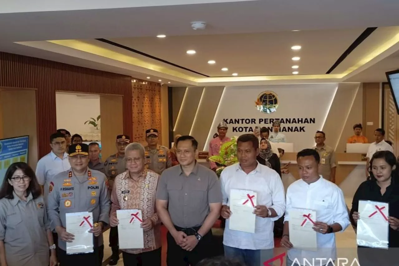 AHY: Lewat Program Pelataran, kantor ATR/BPN tetap buka sabtu-minggu