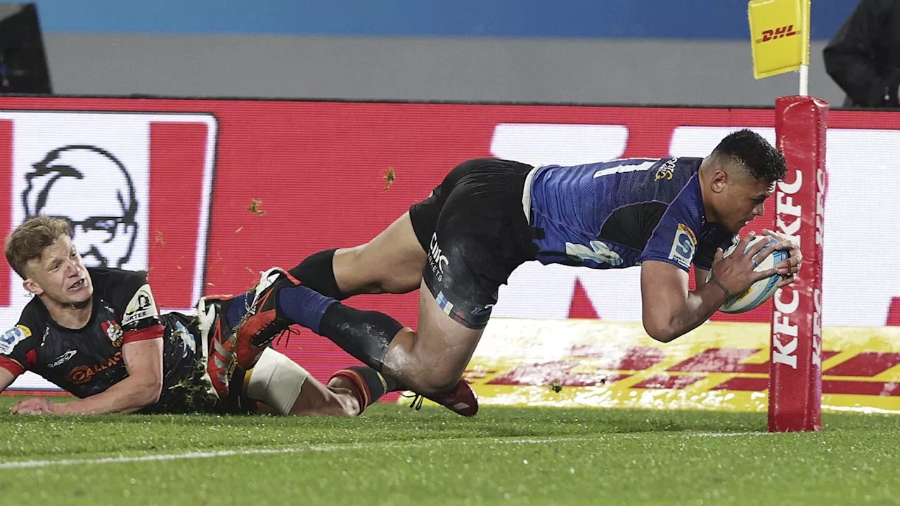 Caleb Clarke's hat trick lifts Blues to 41-10 win over Chiefs in Super Rugby final