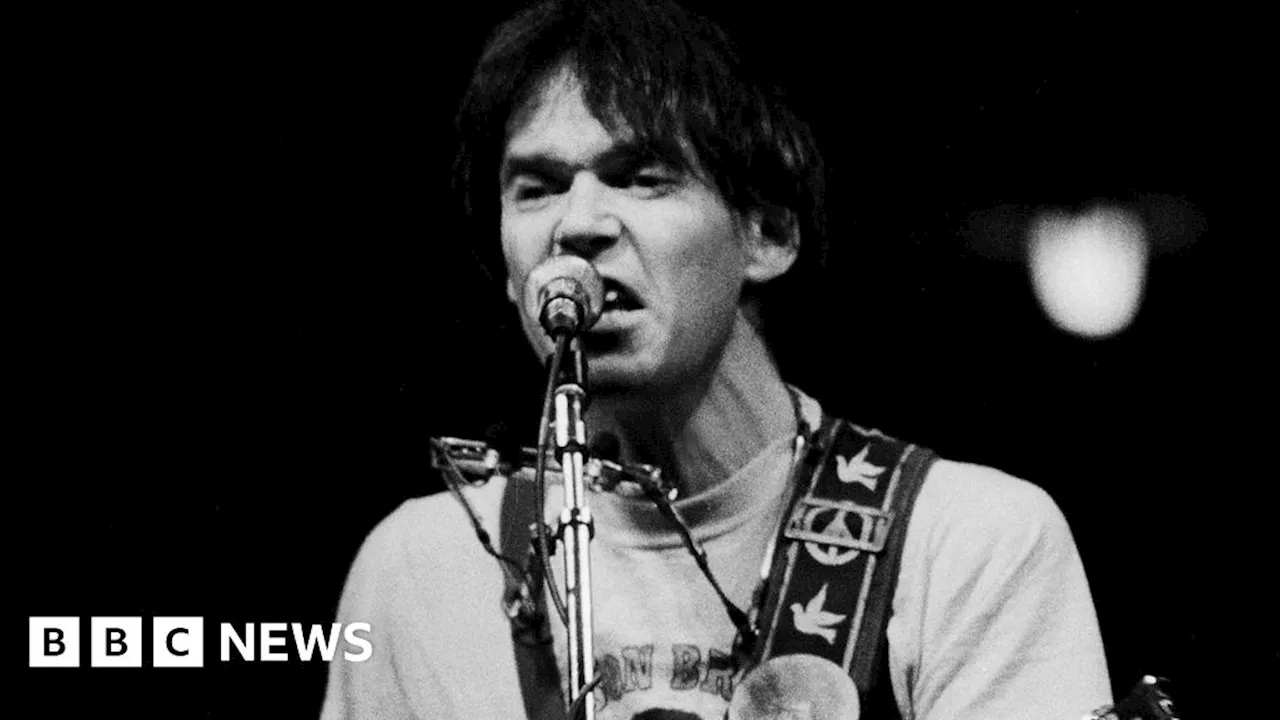 Neil Young: Music fan marks 50th by selling vinyls worth £20k