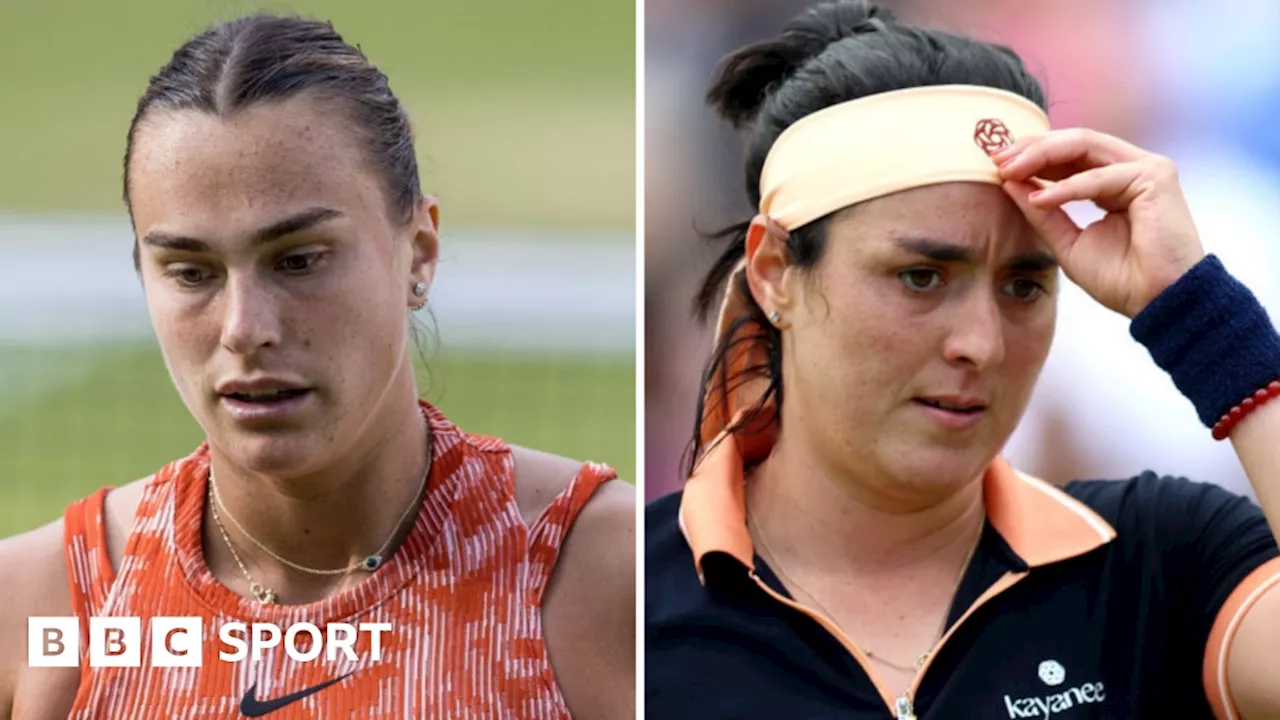 Berlin Open: Aryna Sabalenka and Ons Jabeur latest Wimbledon contenders to suffer injury and illness worries