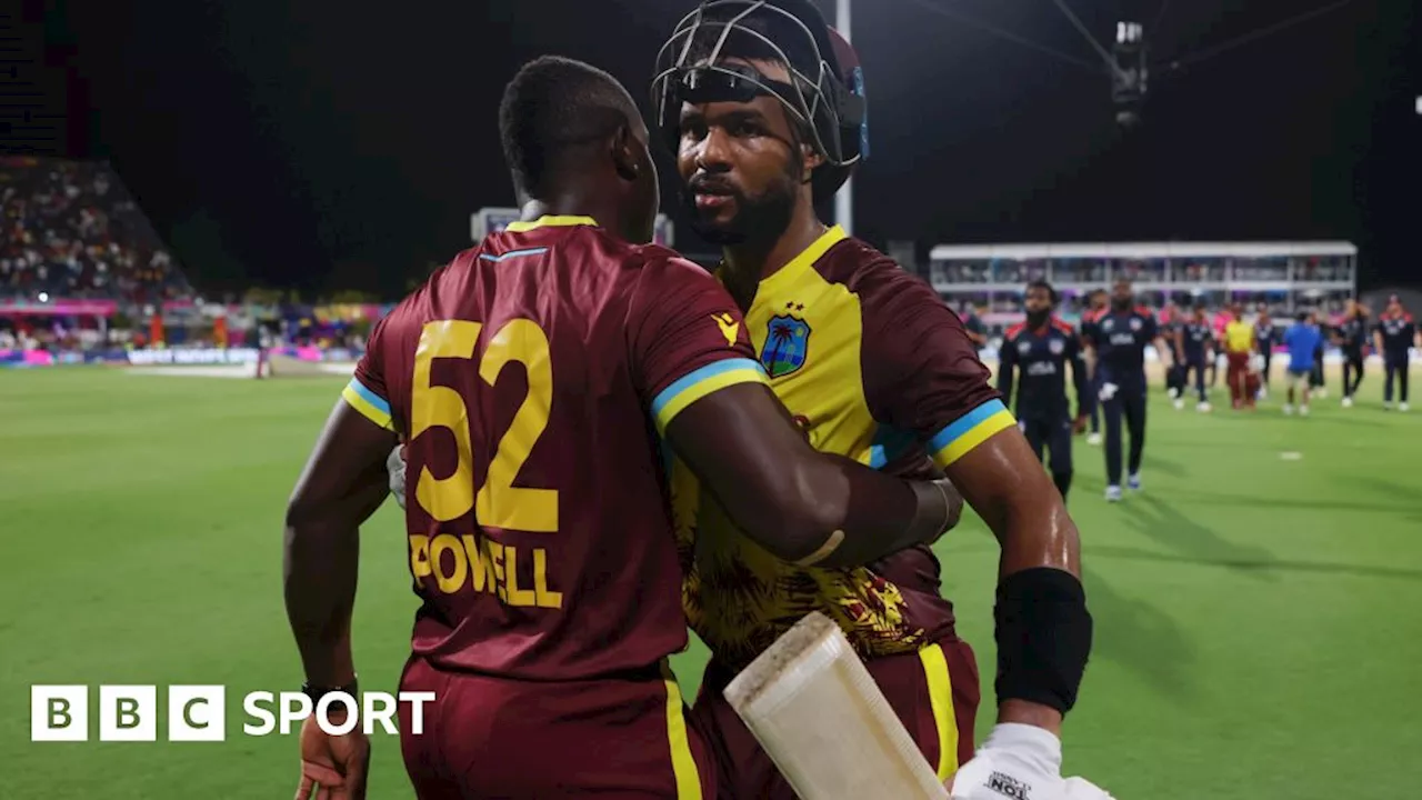 T20 World Cup results: Shai Hope shines as West Indies thrash USA