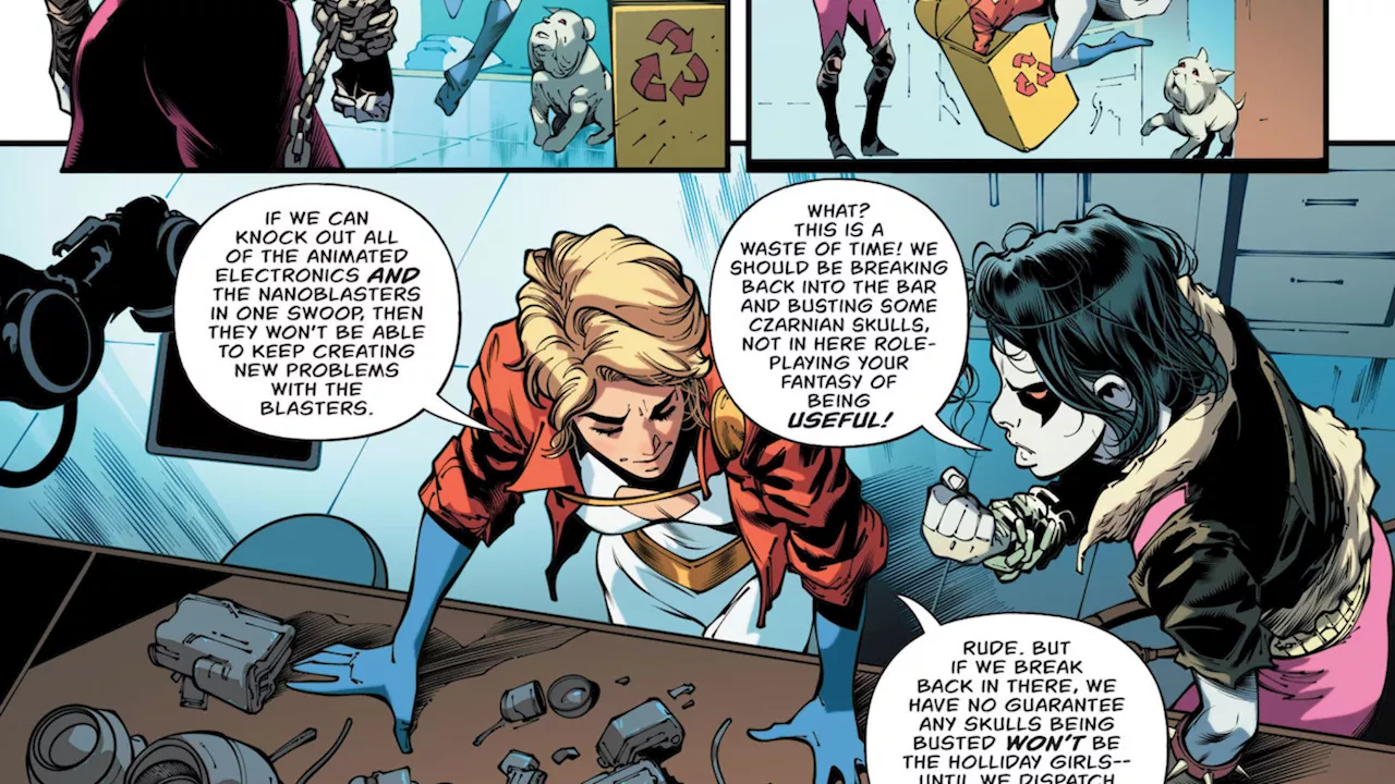 Power Girl #10 Preview: Holliday Girls Hustle in House of Brainiac