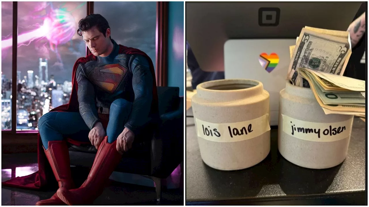 Superman: Haters Lose It Over Pride/Rainbow Sticker in James Gunn Post